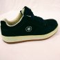 Converse Black Leather Suede Unisex Skateboard Shoes Mens 8M Womens 10M