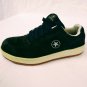 Converse Black Leather Suede Unisex Skateboard Shoes Mens 8M Womens 10M