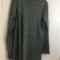 Susan Graver Sparkley Jacket Top Long Womens Medium Metallic