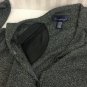 Susan Graver Sparkley Jacket Top Long Womens Medium Metallic