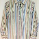 Jcrew Blouse Womens Medium Slim Fit Multi Color Blouse Long Sleeve