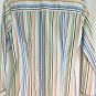 Jcrew Blouse Womens Medium Slim Fit Multi Color Blouse Long Sleeve