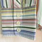 Jcrew Blouse Womens Medium Slim Fit Multi Color Blouse Long Sleeve
