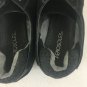 Aerosoles Shoes Womens Size 8.5 Wide Suede Leather Lace Up Sneaker Black