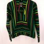 Original Senor Lopez Kids Cotton Blend Heavy Canvas Poncho/Hoodie Size Medium