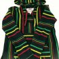 Original Senor Lopez Kids Cotton Blend Heavy Canvas Poncho/Hoodie Size Medium