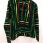 Original Senor Lopez Kids Cotton Blend Heavy Canvas Poncho/Hoodie Size Medium