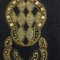 Ameri Mode Jean Jacket Bling Studs Button Front Denim Spring Coat Womens Size XL