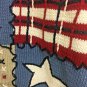 Bobbie Brooks Knit Vest 4th Of July Stars Womens XL Red White Blue Patriotic