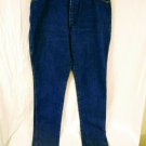 Wrangler Womens 13/14 x 34 Long Rise Classic Cut Cotton Denim Jeans