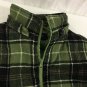 Coffeeshop Vest Wool/rayon Womens Large Green Plaid