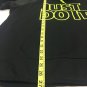 Nike Therma Fit Hoodie Just Do It Size XL Black Neon Yellow Active Wear