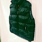 North Sportif Vest Urban Expedition Black Down Puffer Vest Mens Large Outdoor