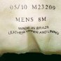 1901 Brown Suede Leather Lace Up Loafers Cushion Insoles Mens Size 8M VERY NICE