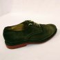 1901 Brown Suede Leather Lace Up Loafers Cushion Insoles Mens Size 8M VERY NICE