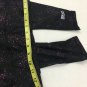Everlast Sport Legging Yoga Exercise Pant Womens Size Medium Black Purple