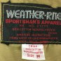 Weather Rite Fishing Vest Mens Medium Khaki Tan Pockets Zip Front