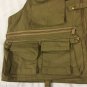 Weather Rite Fishing Vest Mens Medium Khaki Tan Pockets Zip Front