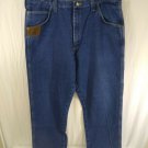 RIGGS by Wrangler Durashield Blue Cotton Denim Work Jeans Size (40x32) 40x30