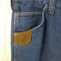 RIGGS by Wrangler Durashield Blue Cotton Denim Work Jeans Size (40x32) 40x30