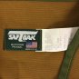 Saf T Bak Hunting Vest Mens Medium 38-40 Zip Off Game Bag Brown/green