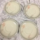 Keltcraft Misty Isle Eternal Blush Saucer 6” Lot Of 4 Noritake Ireland 9138
