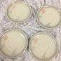 Keltcraft Misty Isle Eternal Blush Saucer 6â Lot Of 4 Noritake Ireland 9138