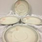 Keltcraft Misty Isle Eternal Blush Saucer 6â Lot Of 4 Noritake Ireland 9138