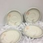 Keltcraft Misty Isle Eternal Blush Saucer 6â Lot Of 4 Noritake Ireland 9138
