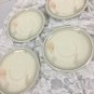 Keltcraft Misty Isle Eternal Blush Saucer 6â Lot Of 4 Noritake Ireland 9138