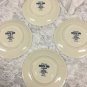 Keltcraft Misty Isle Eternal Blush Saucer 6â Lot Of 4 Noritake Ireland 9138