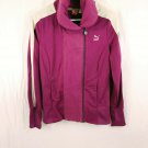 Vintage Puma Jacket Track Womens Sport Lifestyle Zip Up Sweatshirt Size medium