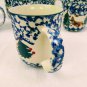 Folk Craft Cabin in The Snow By Tienshan Lot Of 8 Cocoa/Coffee Mugs VERY NICE