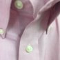 Lands End Button Up Mens 17-35 Pink Long Sleeve