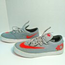 Nike KD Vulc Kids Grey Orange Size 6.5Y  642085-005