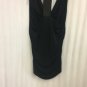 BCX Tank Top Womens Med Racerback Sequins Cowl Neck Black Stretch
