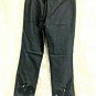 Express Jeans Stretch Cutouts Womens 7/8 Floral Leather