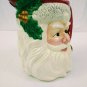 Vintage 1993 Omnibus Ceramic 2 Quart Santa Pitcher