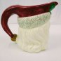 Vintage 1993 Omnibus Ceramic 2 Quart Santa Pitcher