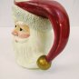 Vintage 1993 Omnibus Ceramic 2 Quart Santa Pitcher