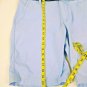 Express 100% Cotton Shorts Light Blue Matching Belt Mens Size 36 VERY NICE