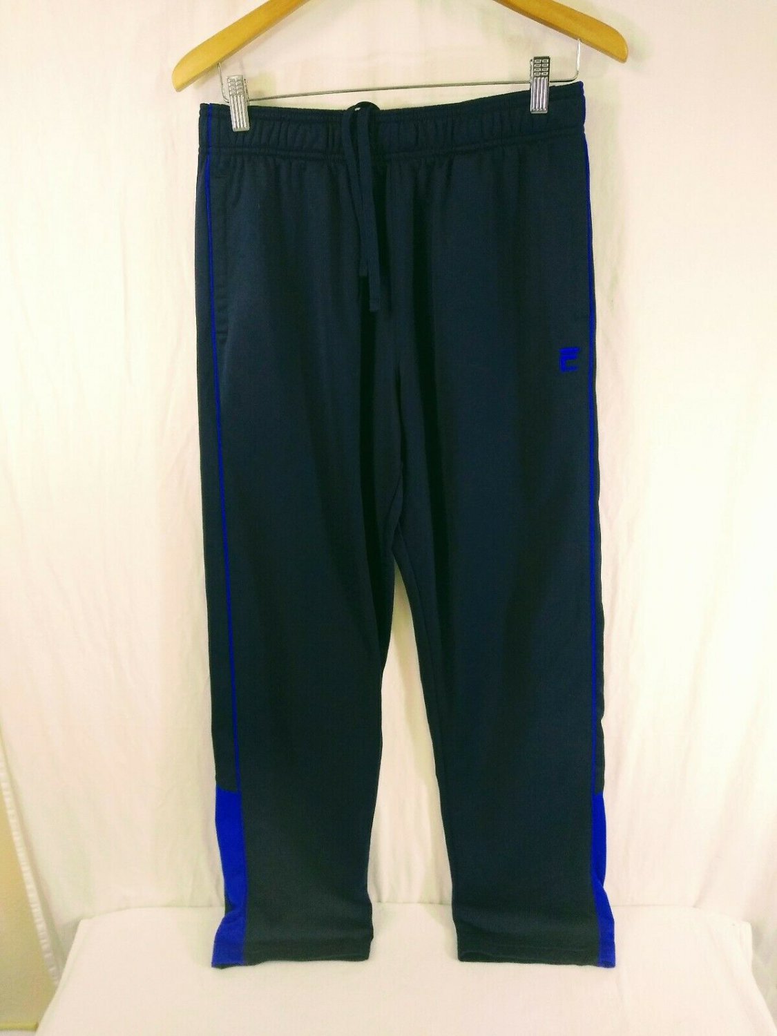 FILA Sport Navy Blue Polyester Athletic Pants Mens Size Small