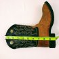 Old West CW2553 Childs Brown Leather Cowboy Boots Size 1.0-D VERY NICE Kids