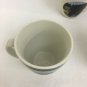 Folkcraft Stoneware Cups Black Bear Coffee Mugs Set Of 4