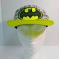 DC Comics Batman Snap Back Baseball Cap Flat Bill Yellow Graphic Body NICE