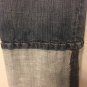 See Thru Soul Jeans Capri Cropped Women's Size 29 Patch Big Cuff
