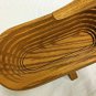 Goose / Duck Wooden Basket Bowl Folding Home Decor Spiral Fruit Bowl