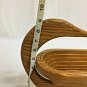 Goose / Duck Wooden Basket Bowl Folding Home Decor Spiral Fruit Bowl