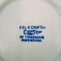 Folk Craft Cabin in the Snow by Tienshan 6.5" Cereal/Soup Bowls Lot Of 6 NICE