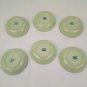 Folk Craft Cabin in the Snow by Tienshan 6.5" Cereal/Soup Bowls Lot Of 6 NICE